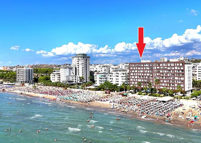 Beachfront & Sea View Appartement Durrës